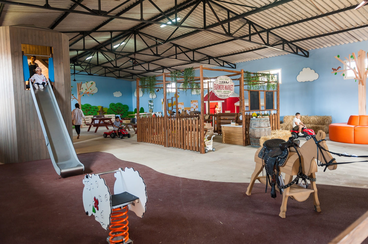 Entrée Ferme Pédagogique